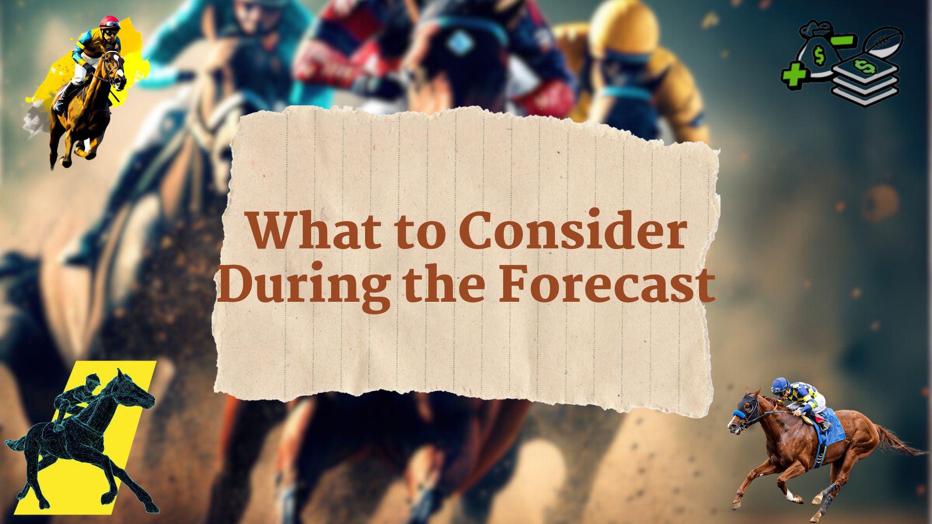 What to Consider During the Forecast